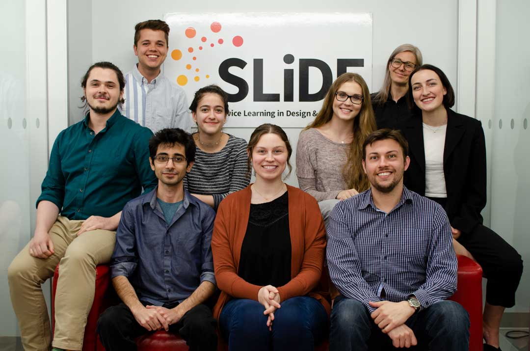 picture of the 2019 Summer SliDE team